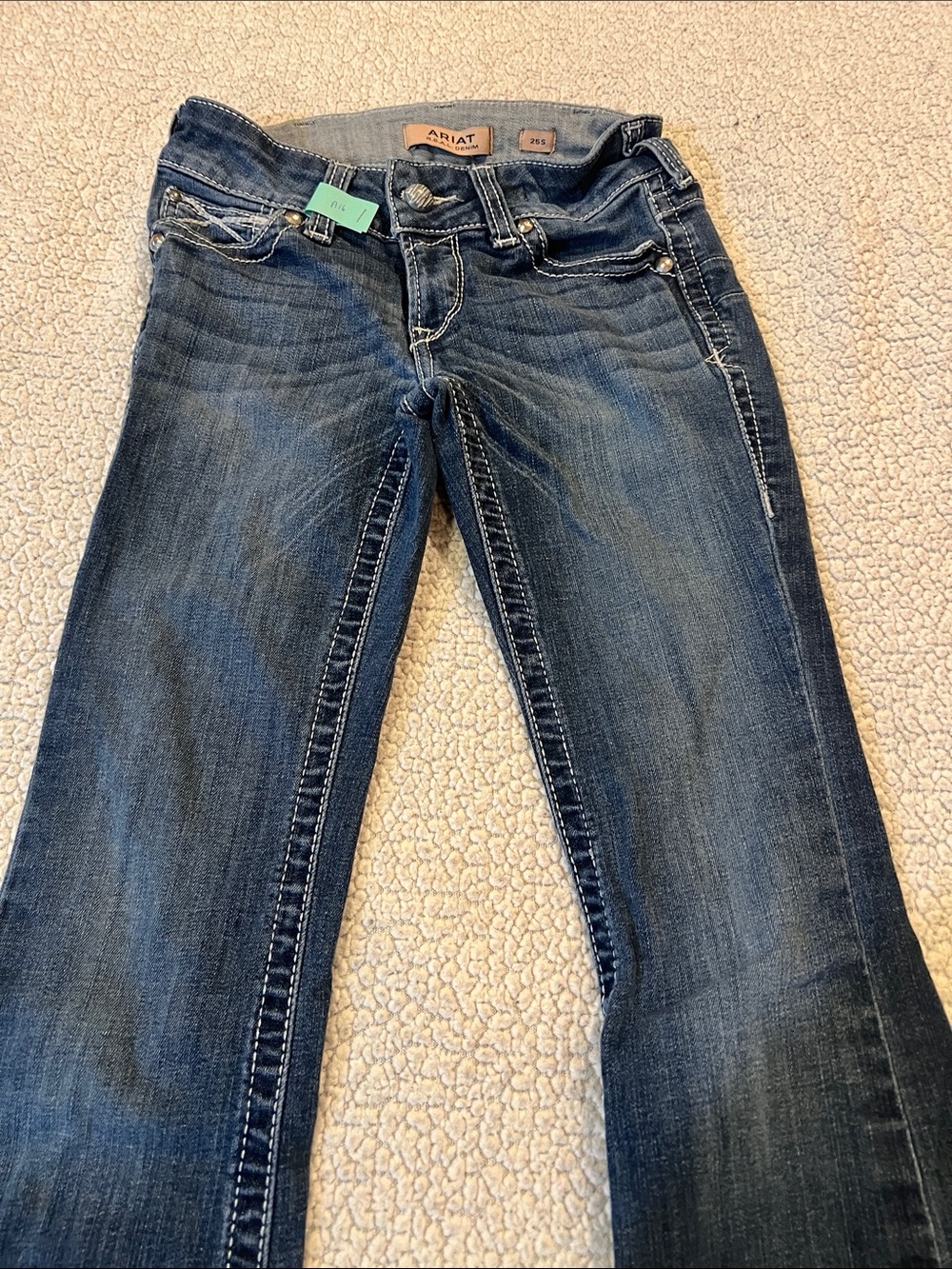 Ariat REAL DENIM Women's Medium Blue Boot Cut Stretch Jeans